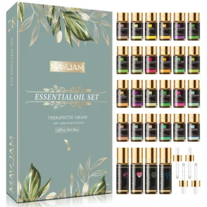 MAYJAM 28pcs Pure Natural Essential Oils Gift Set