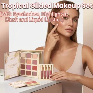 Tropical Gilded Makeup Set: All-in-One , Vegan Cruelty-Free